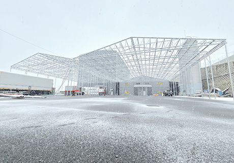 그린천막 사업소개 가설 건축물 시공